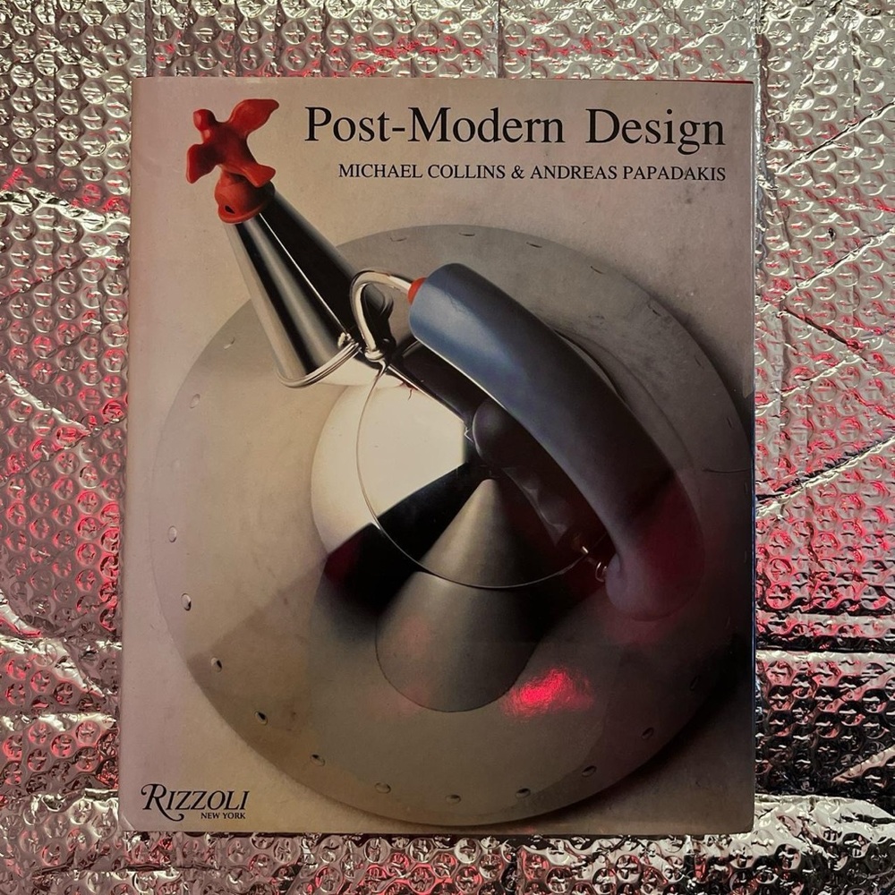 POST-MODERN DESIGN • RIZZOLI • 1989 • COFFEE TABLE REFERENCE BOOK